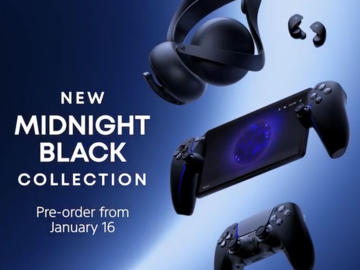 Play Station announces the PS5 Midnight Black Collection (Image via Instagram/Play Station)