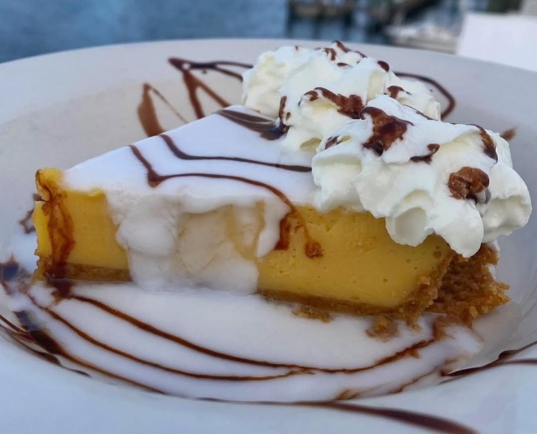 Coconut milk version of the key lime pie(Image via Instagram/@theshayspence)