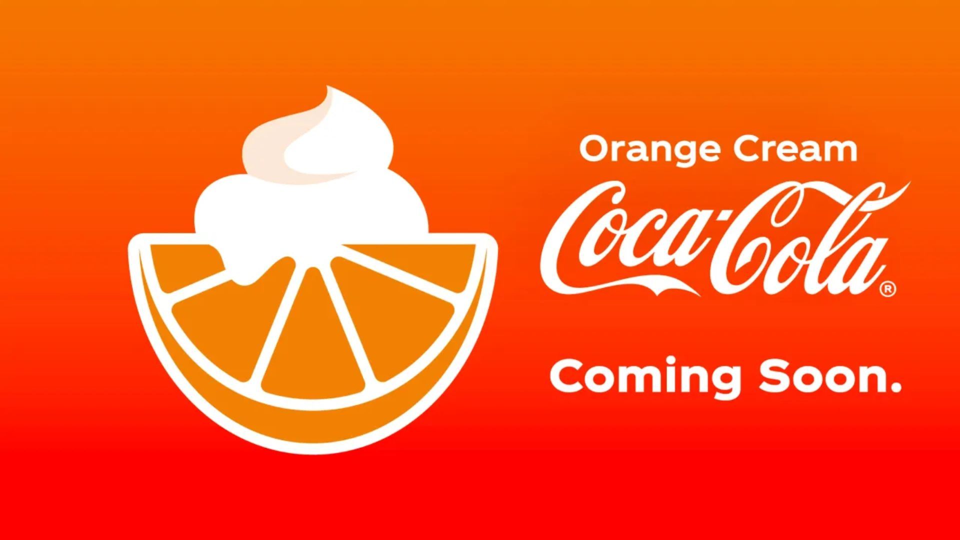 Coca-Cola Orange Cream (Image via Coca-Cola)