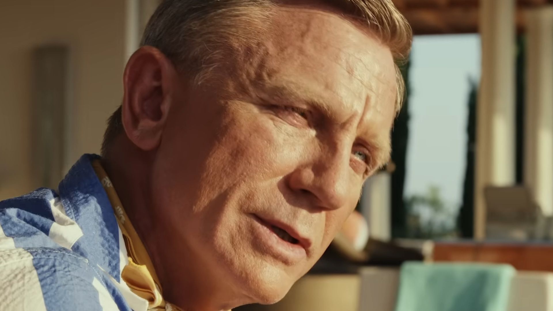 Daniel Craig in Glass Onion: A Knives Out Mystery | Image via Netflix