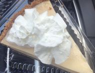 A slice of the key lime pie by Mattheessen's (Image via Instagram/@goddessdawn)