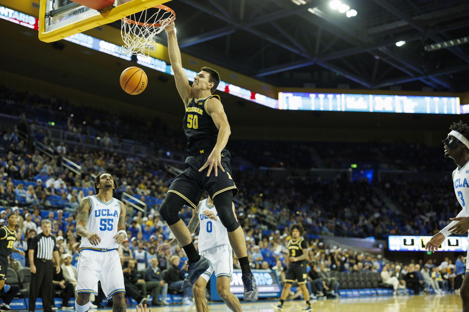 UCLA vs Michigan in Westwood, CA. - Source: Getty