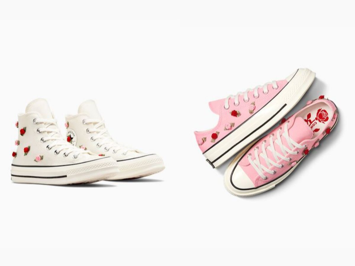 Chuck 70 Valentine&#039;s Day sneakers (Image via Converse)