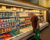 Shopping For Food At Trader Joe's In Vermont - Source: Getty