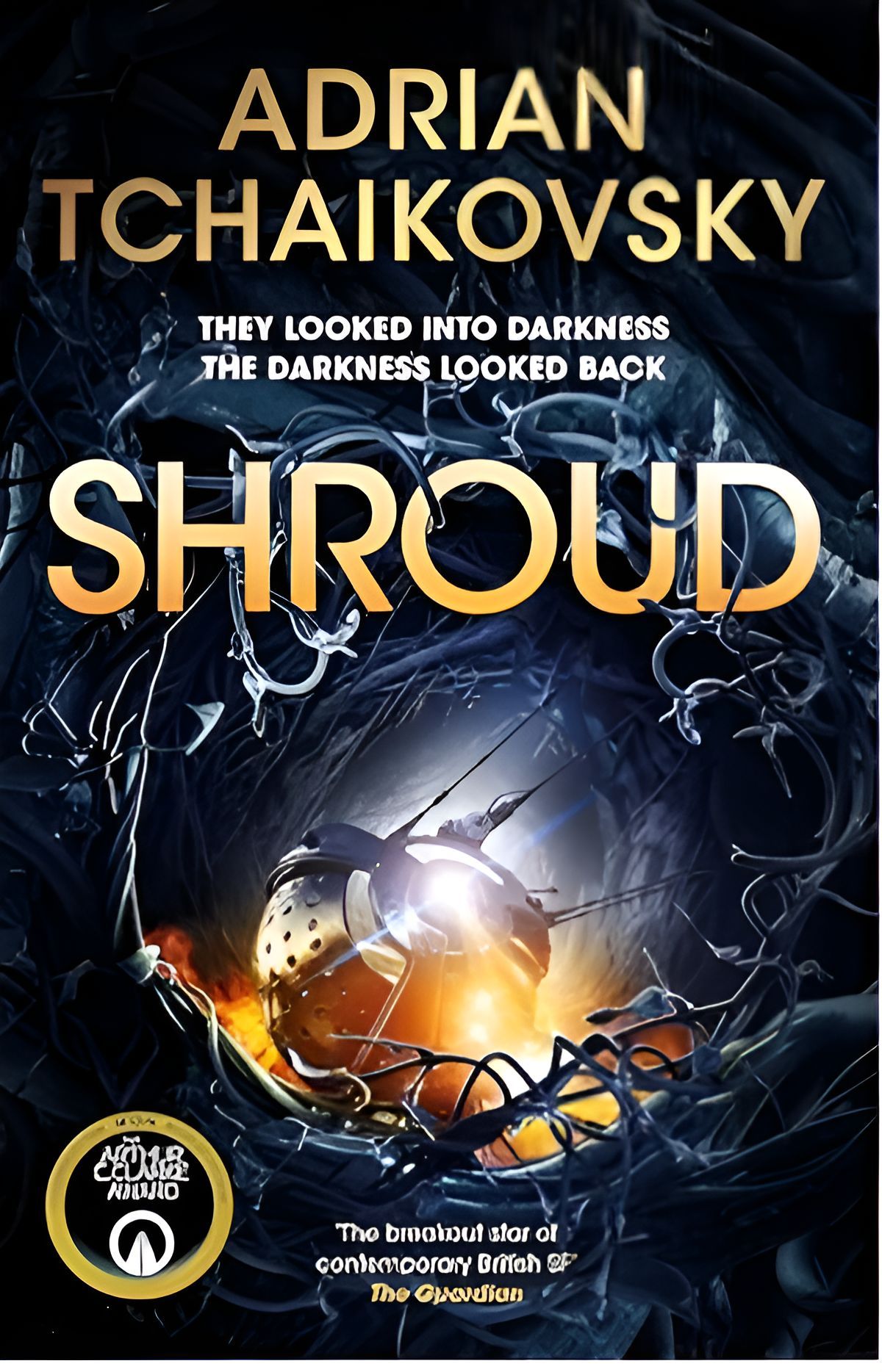 Shroud written by Adrian Tchaikovsky ( image via adriantchaikovsky.com/)