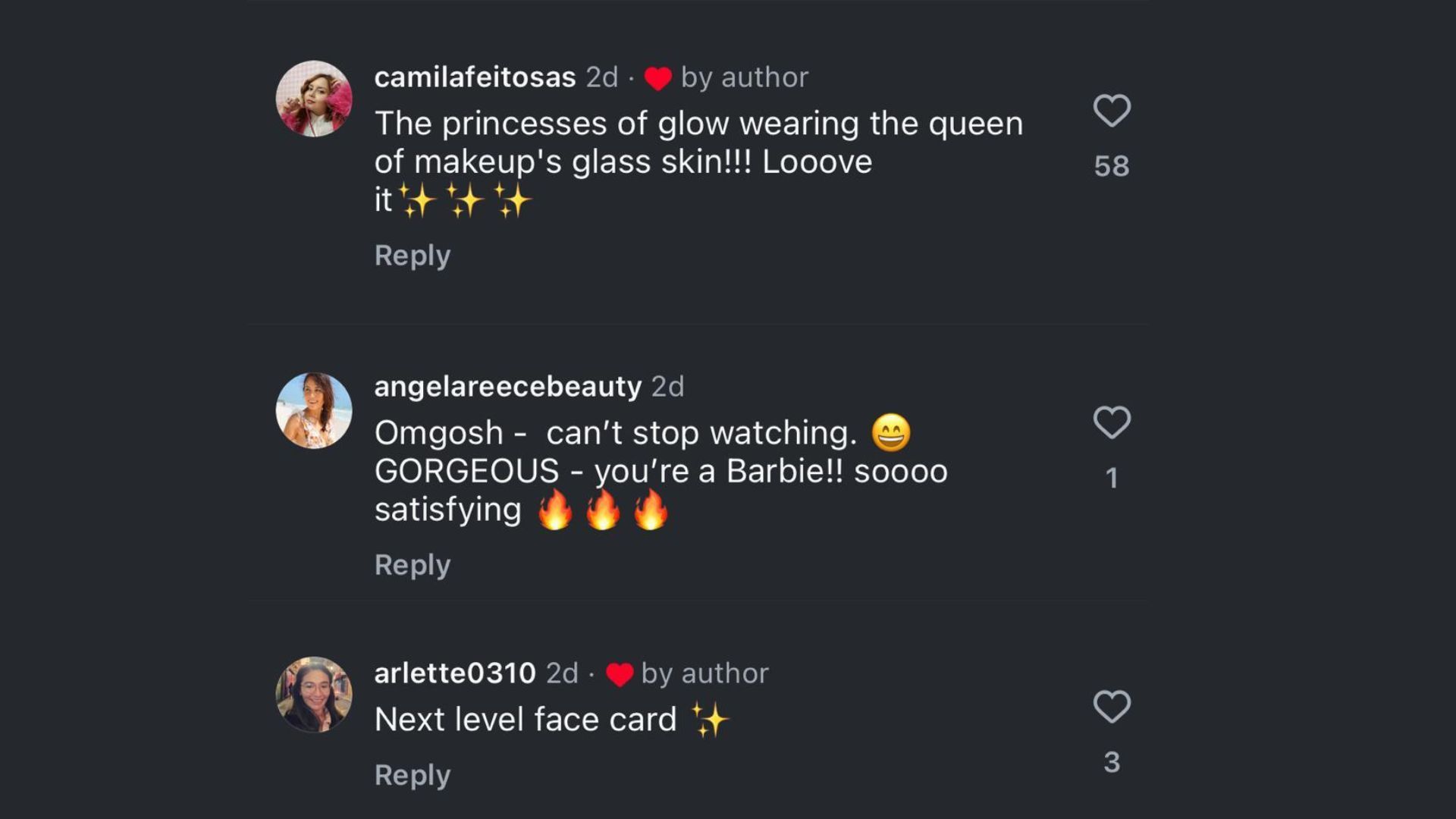 Netizens react to the Glass Skin mask (Image via Instagram /@patmcgrathreal/@namvo)