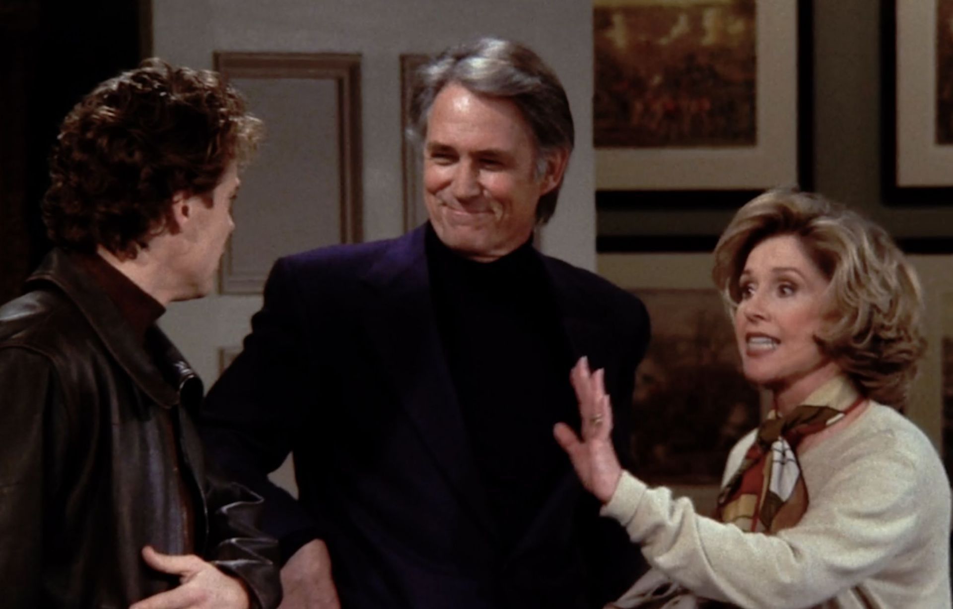 Matthew Perry&#039;s dad on friends