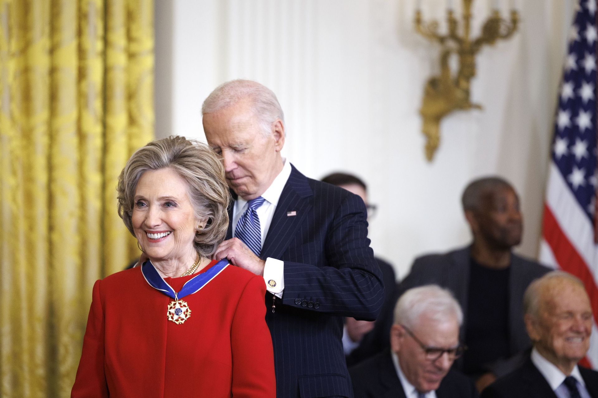 President Biden Delivers Remarks At Medal Of Freedom Ceremony - Source: Getty