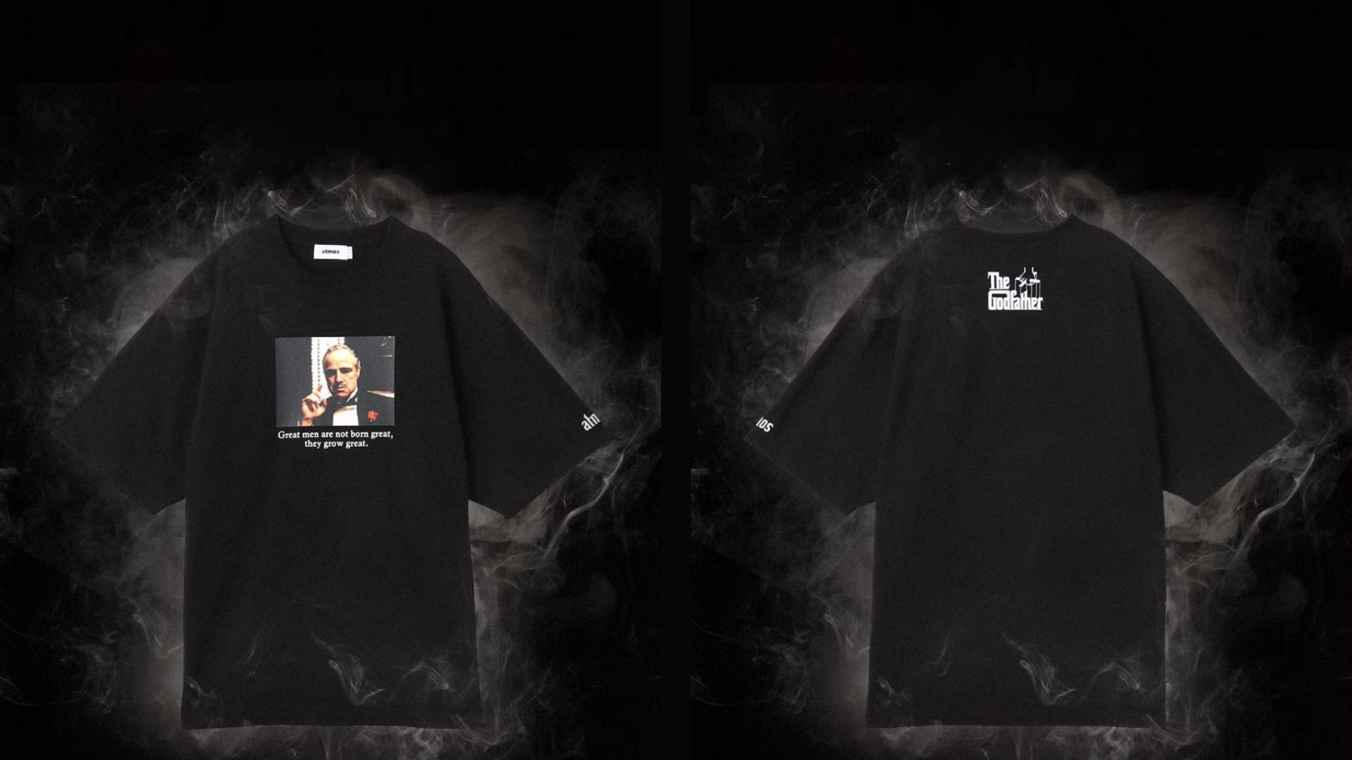 01 Black T-shirt (Image via atmos)