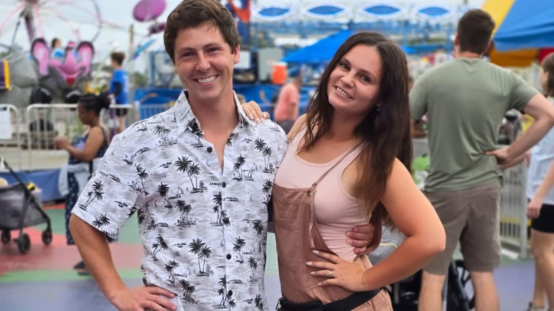 Brandon and Julia from 90 Day Fianc&eacute;: The Last Resort | Image via Instagram/ @juliatrubkina1993