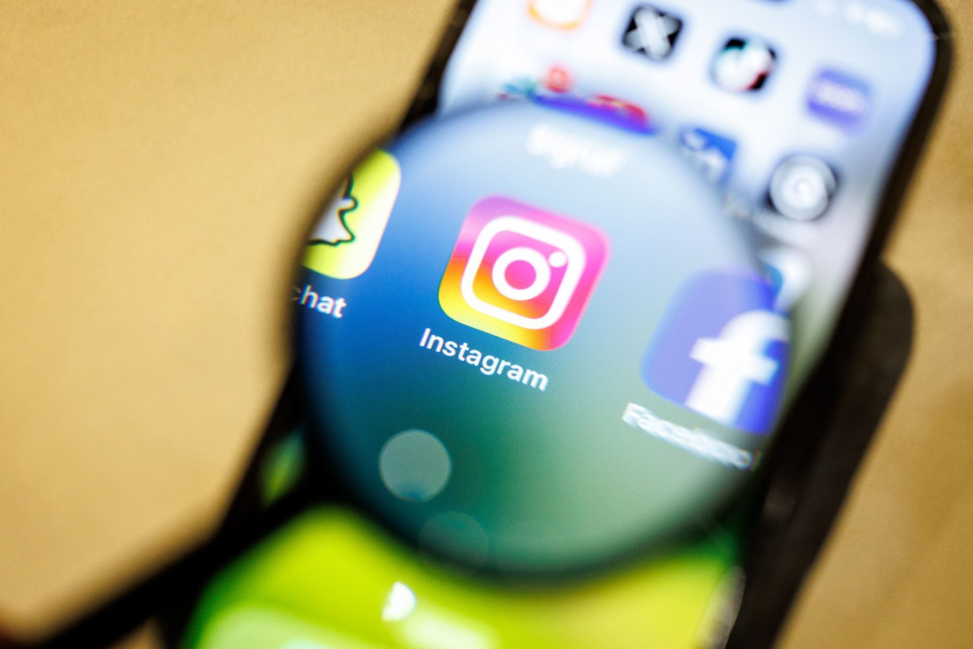 Icon from Instagram on iphone screen - Source: Getty