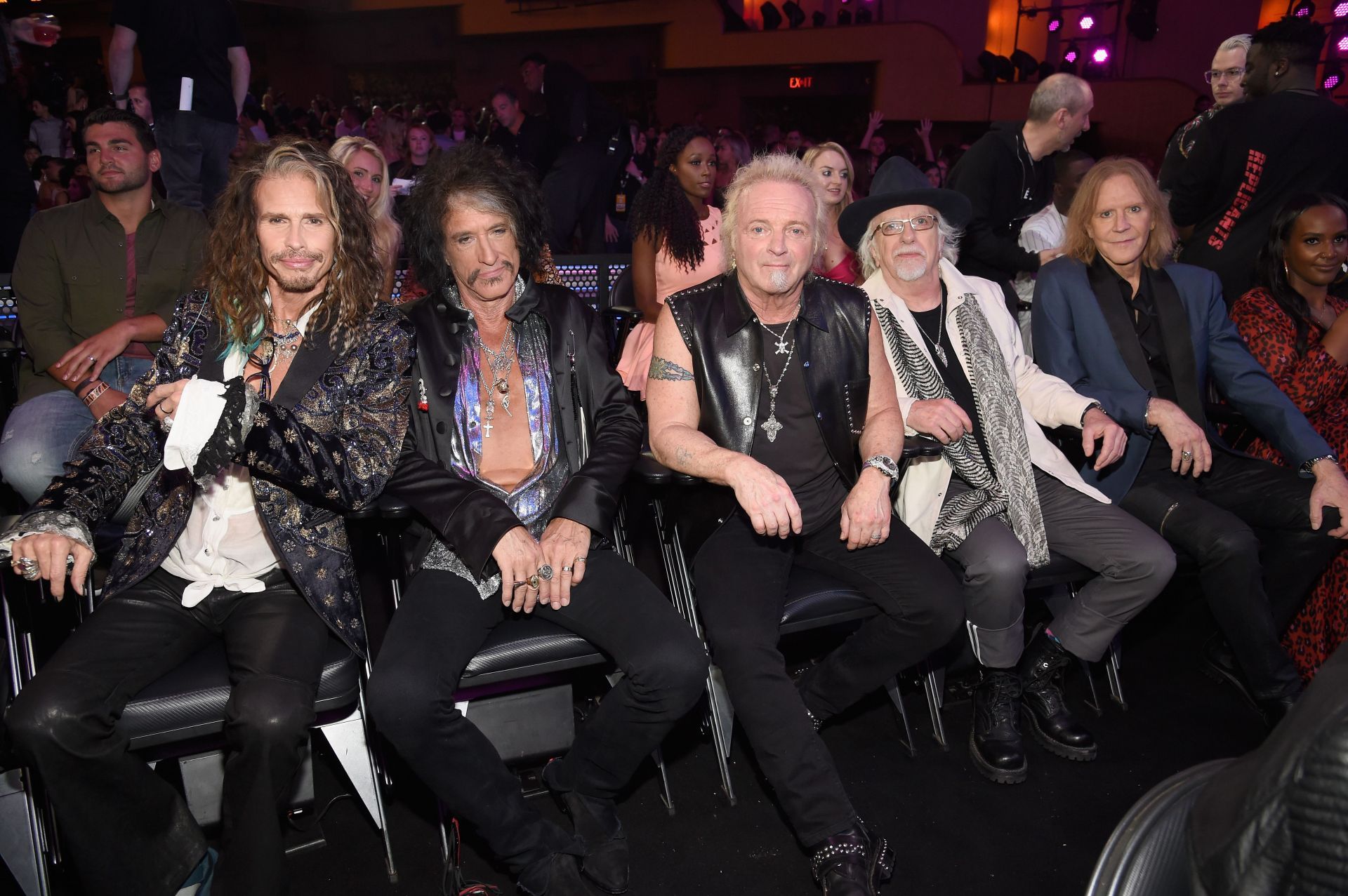 The band at the 2018 MTV Video Music Awards (Image via Getty)