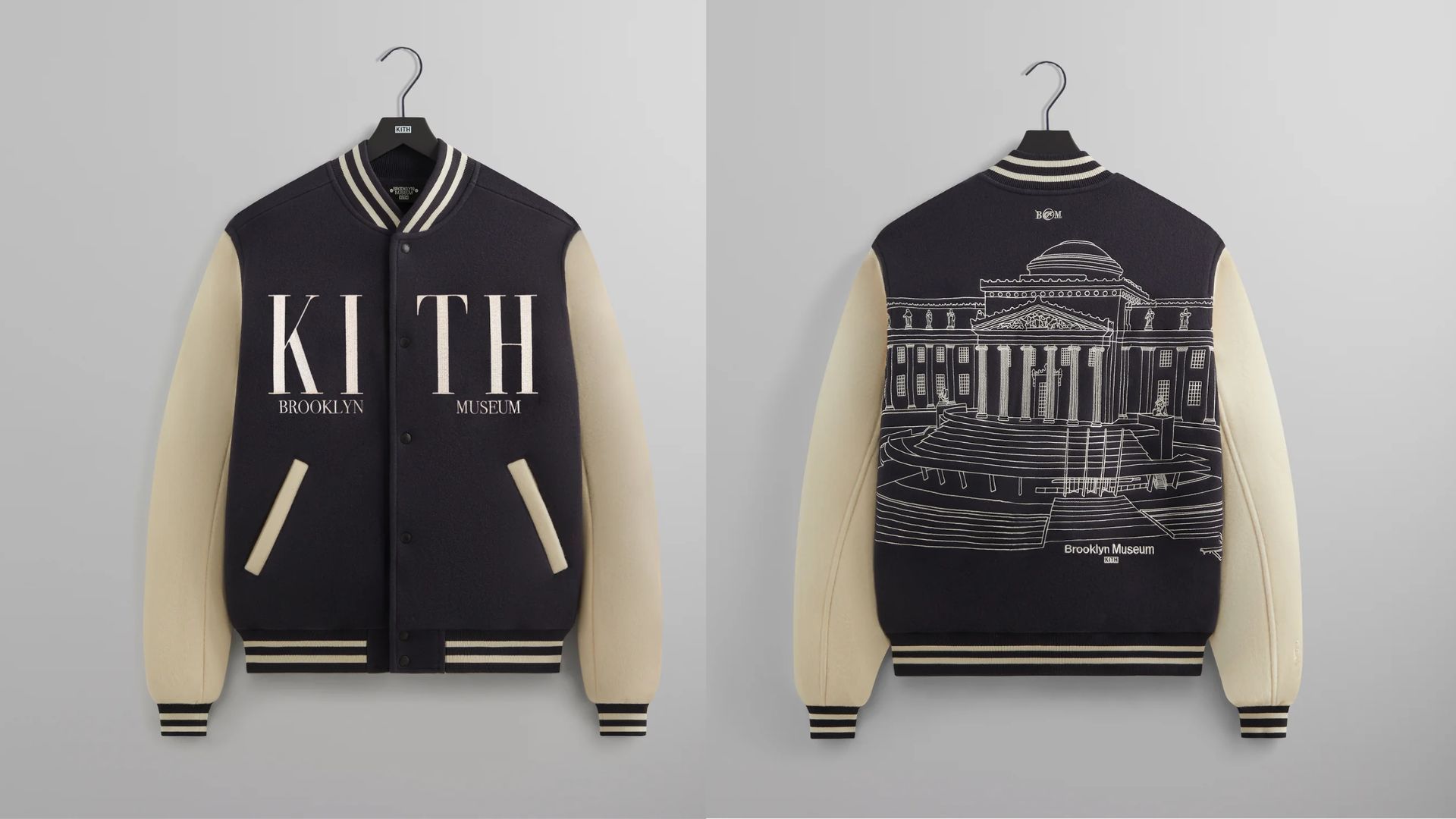 KITH x Brooklyn Museum Varsity Jacket (Image via KITH)