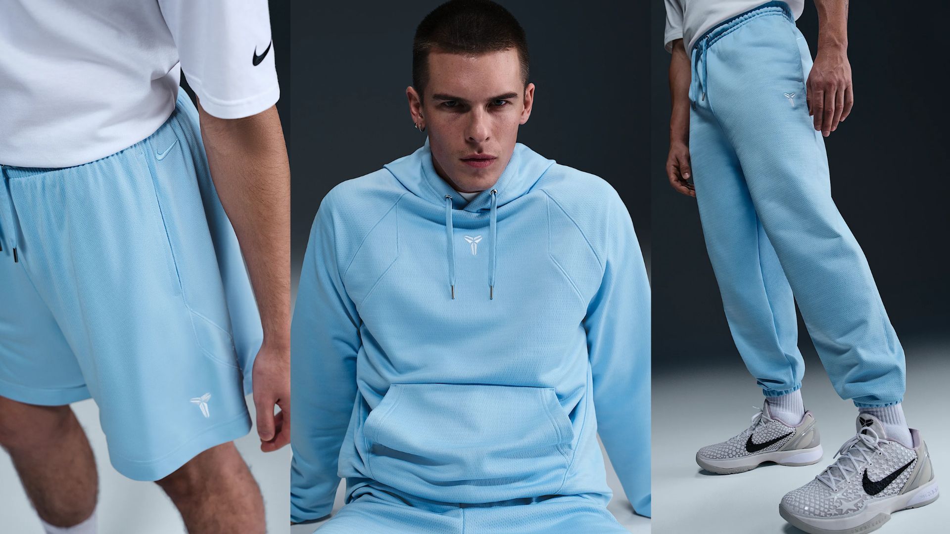 Nike Kobe &ldquo;Psychic Blue&rdquo; Apparel Collection (Image via Nike)