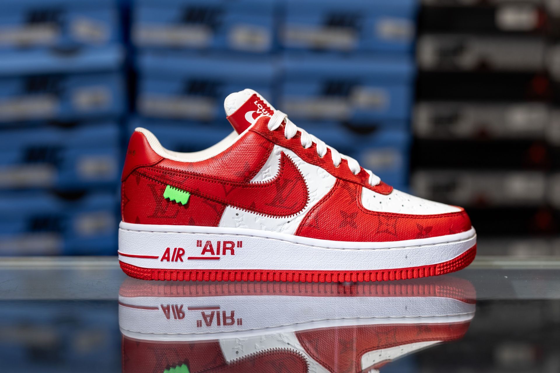 Red nba af1 deals