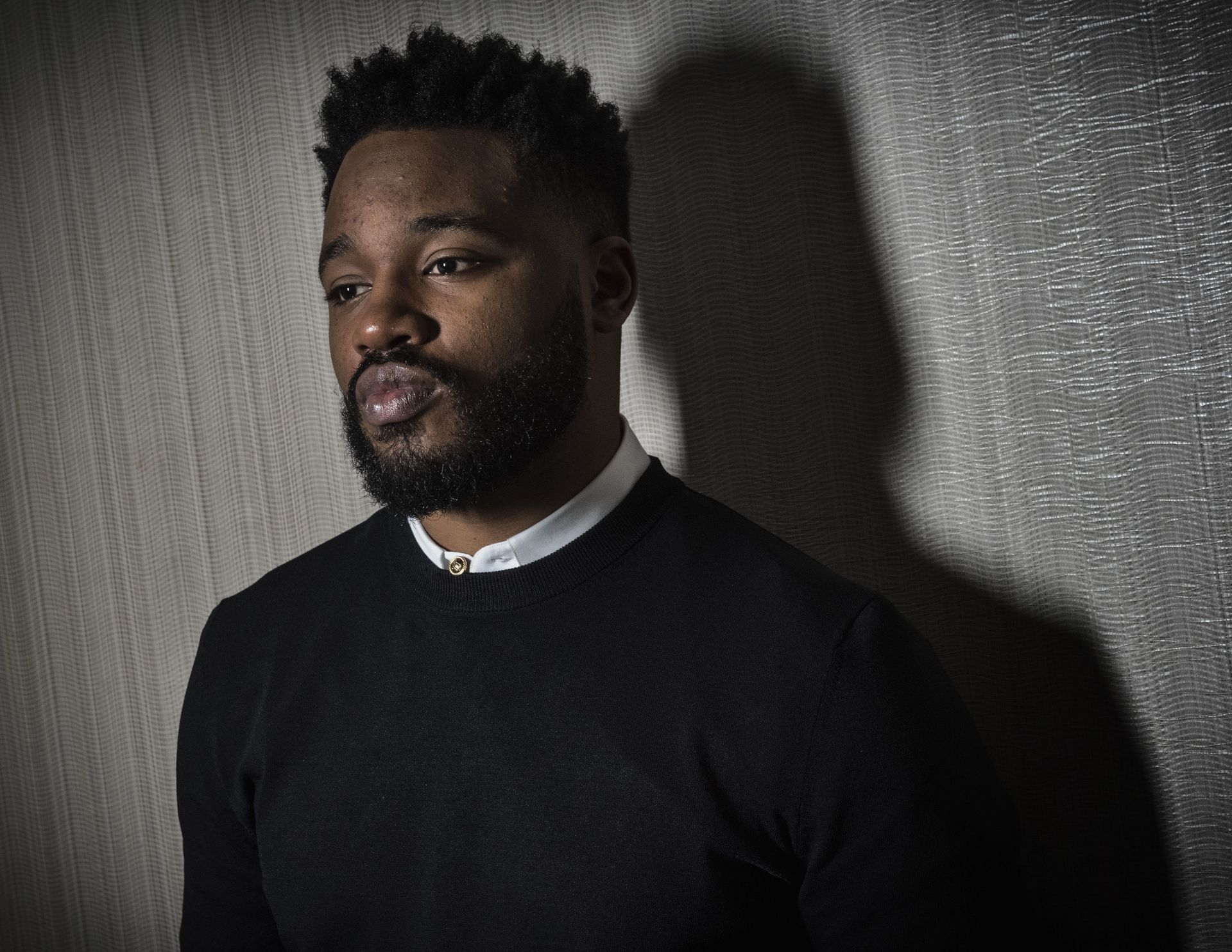 Ryan Coogler, director of the hit movie &quot;Black Panther&quot;, in Washington, DC. (Image via Getty)