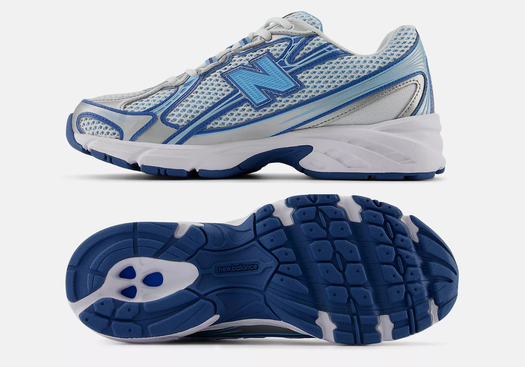 New Balance 740 &ldquo;Blue Agate&rdquo; sneakers (Image via New Balance)