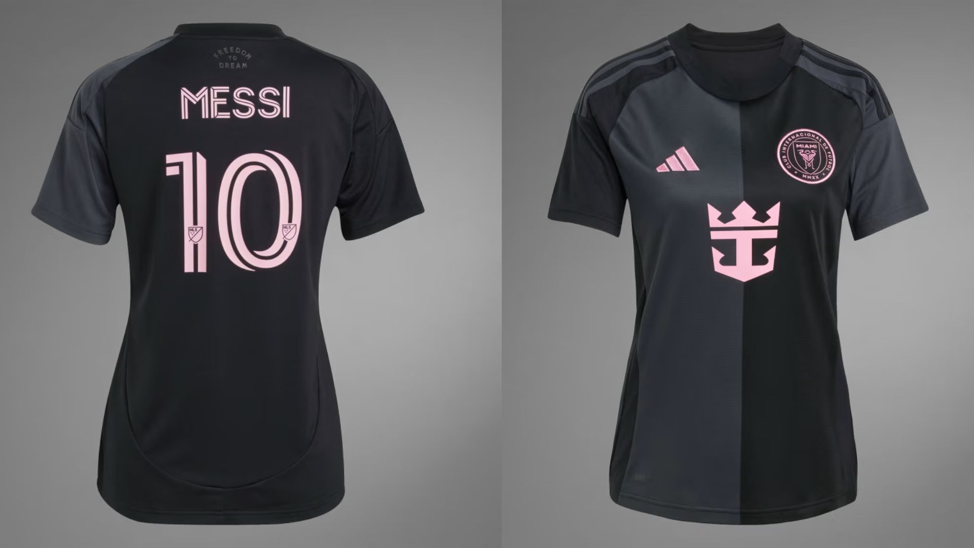 Inter Miami CF 25/26 Messi Away Jersey (Image via Adidas)