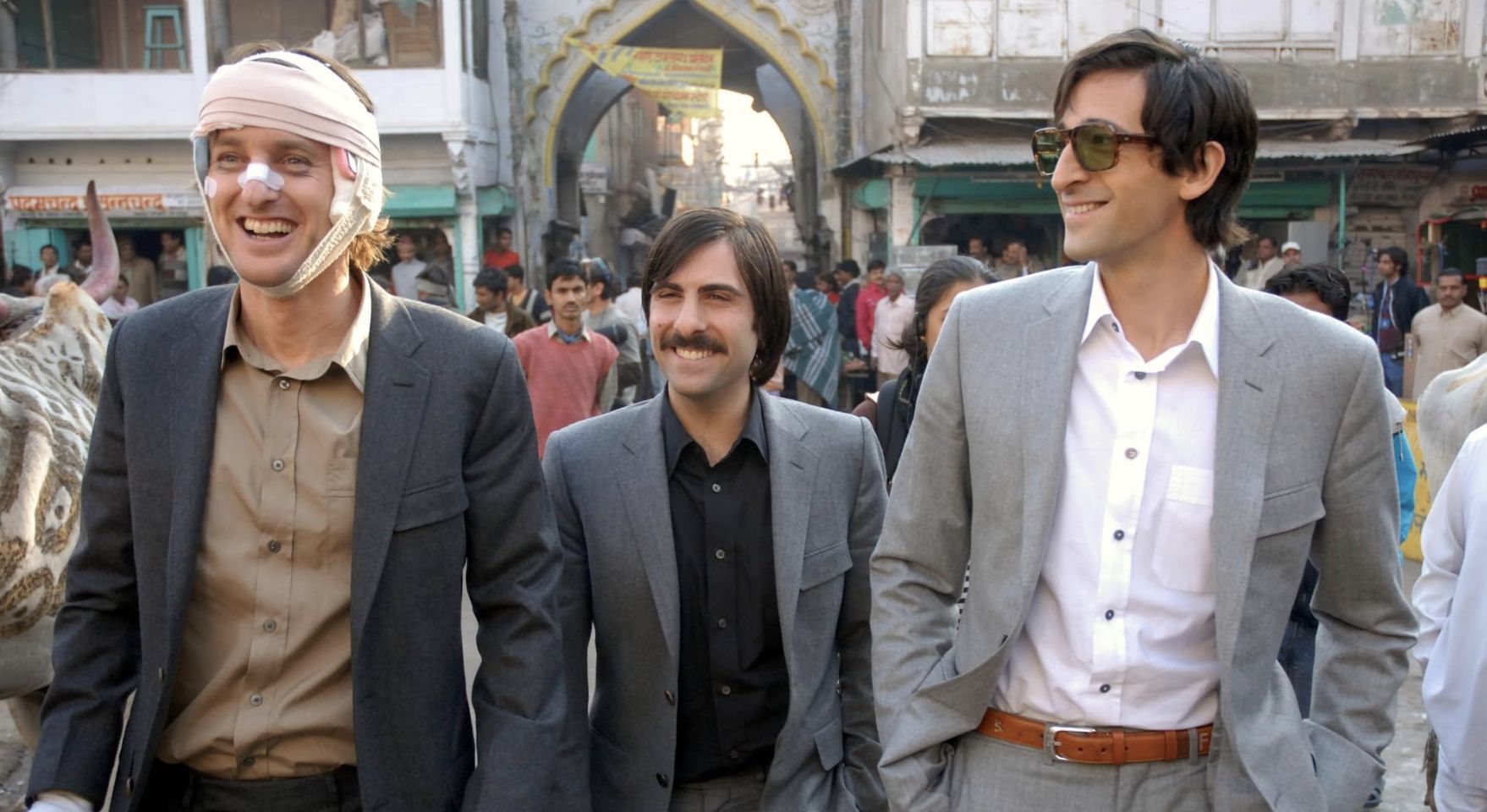 The Darjeeling Limited (Image via Searchlight Pictures)