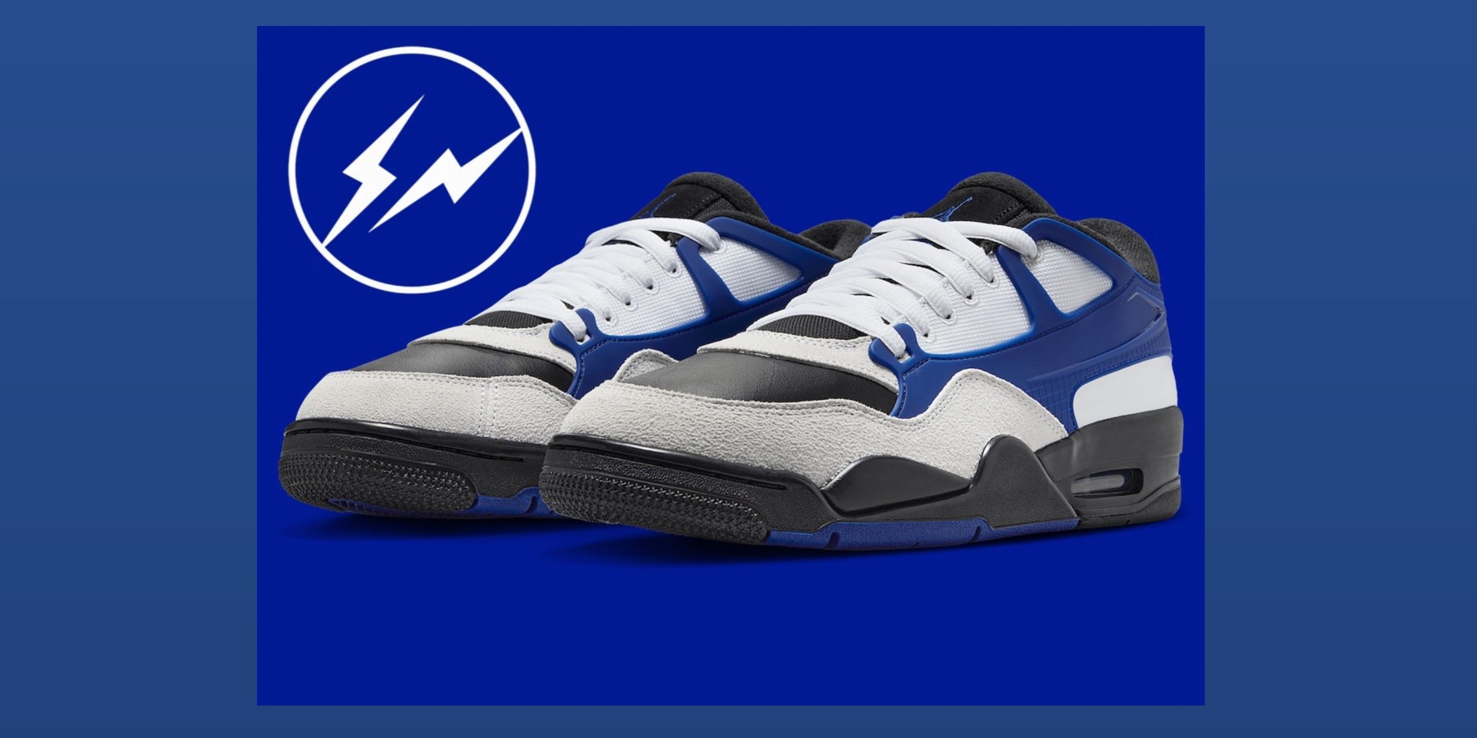 Fragment Design has potentially collaborated with Nike to create the new colorway. (Image via Sneakerbardetroit)