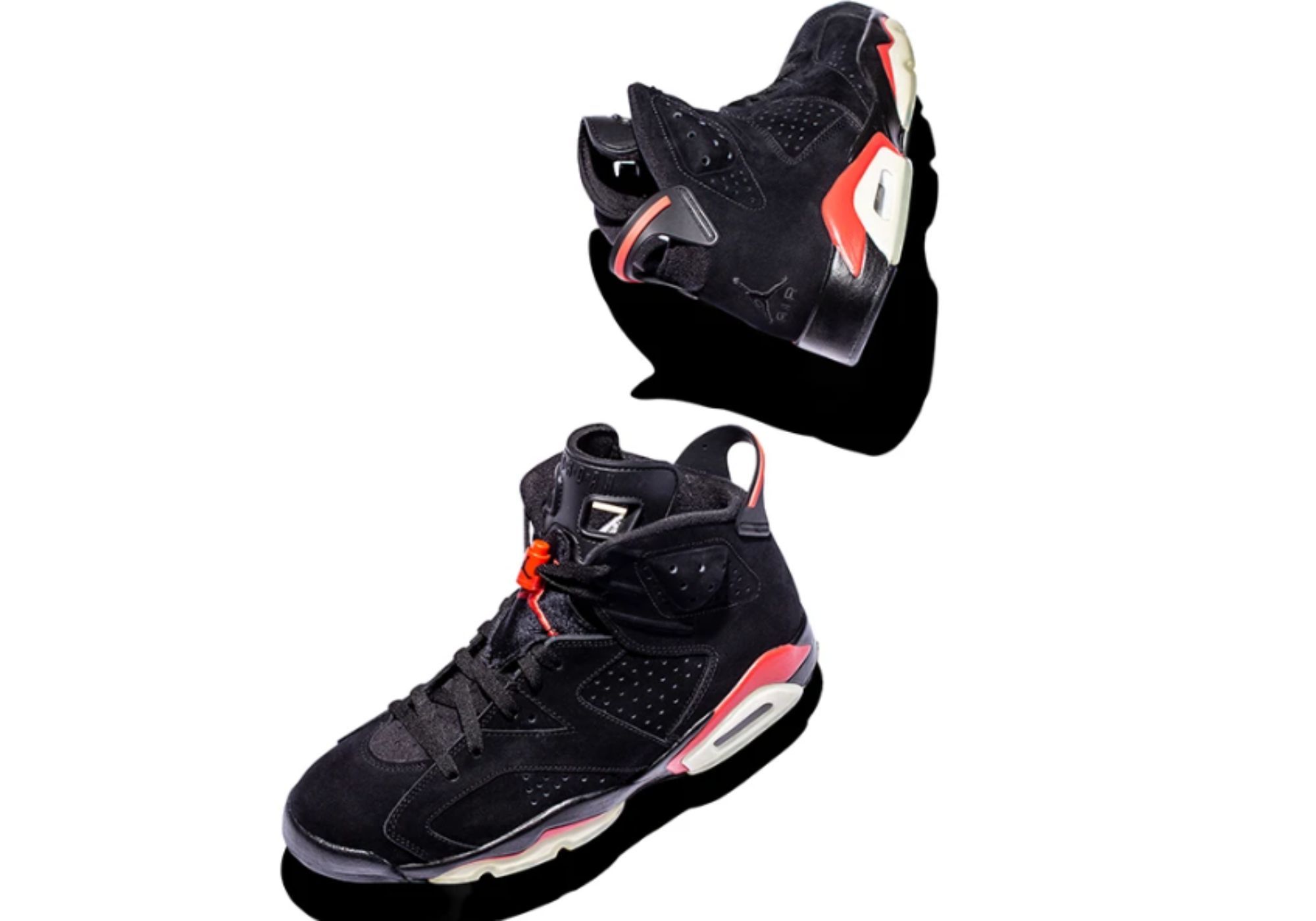 Air Jordan 6 Infrared sneaker version released in 2010 (Image via Nike)