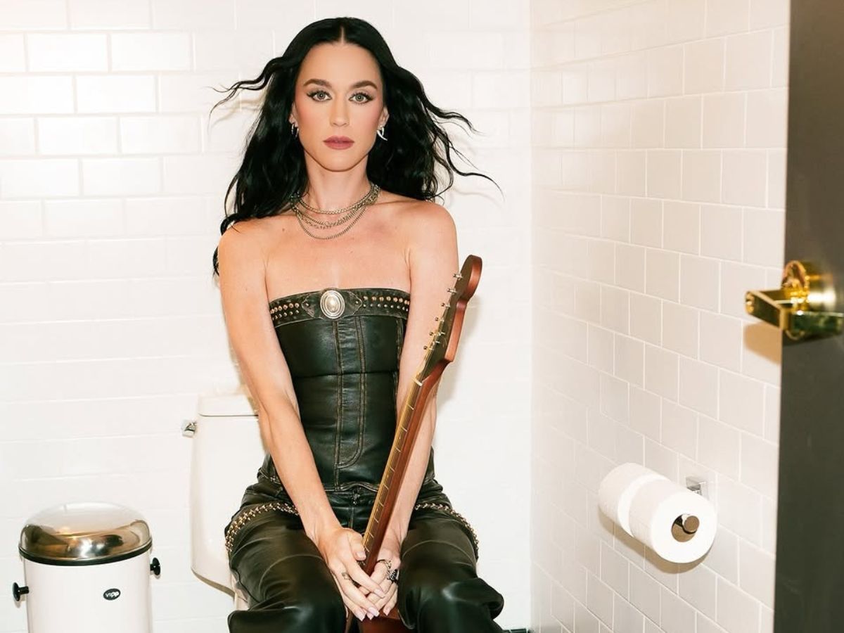 &lsquo;Hm, what does she mean by that? Stomach problems?&rsquo;&mdash;Fans troll as Katy Perry stuns in bathroom photoshoot (Via Instagram/ @katyperry)