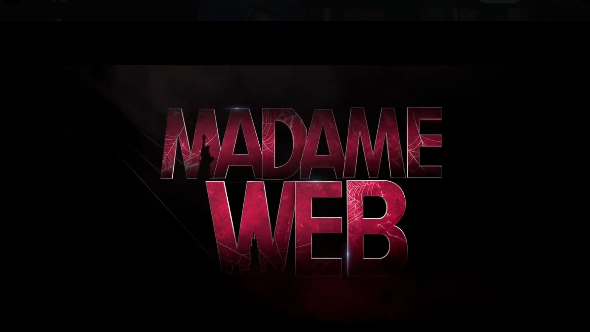 Madame Web (Image via X/ @MadameWeb)