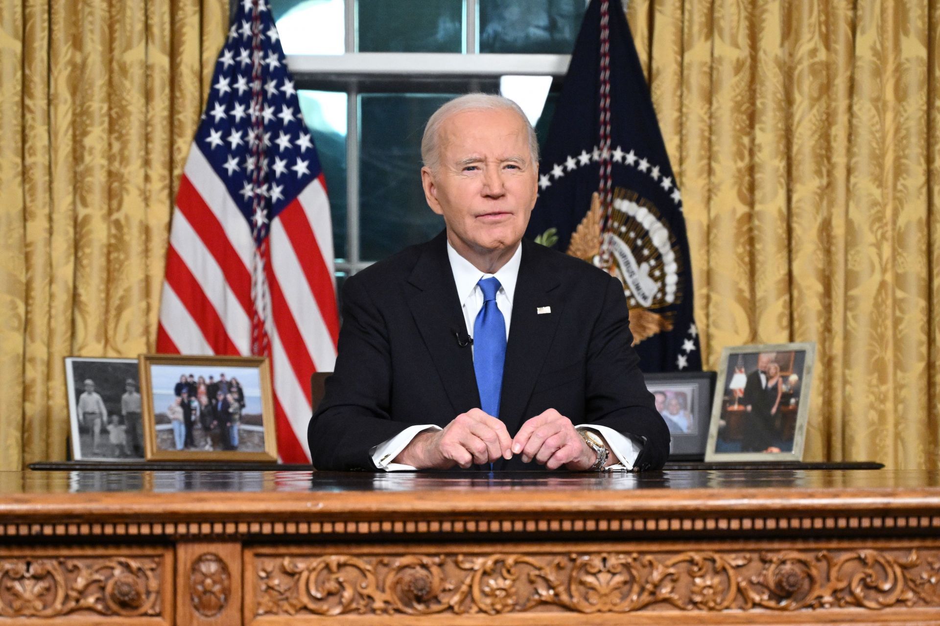 President Biden Delivers Farewell Address To The Nation - Source: Getty