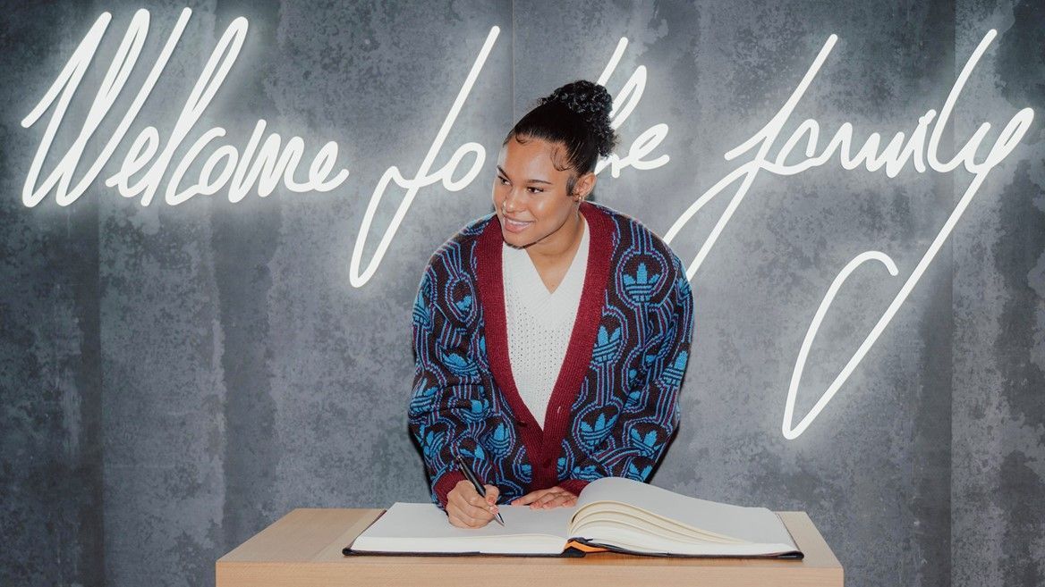 WNBA star Satou Sabally signs with Adidas (Image via Adidas)