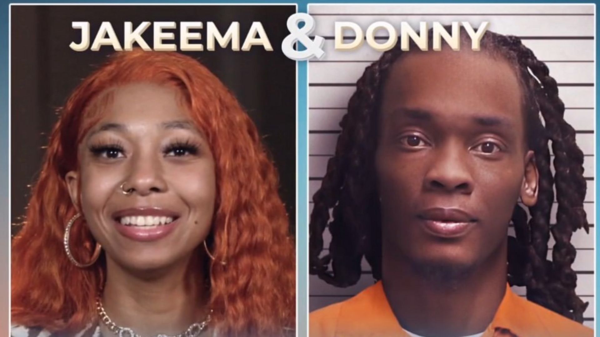 Jakeema and Donny from Love After Lockup | Image via Instagram/ @loveafterlockup_wetv