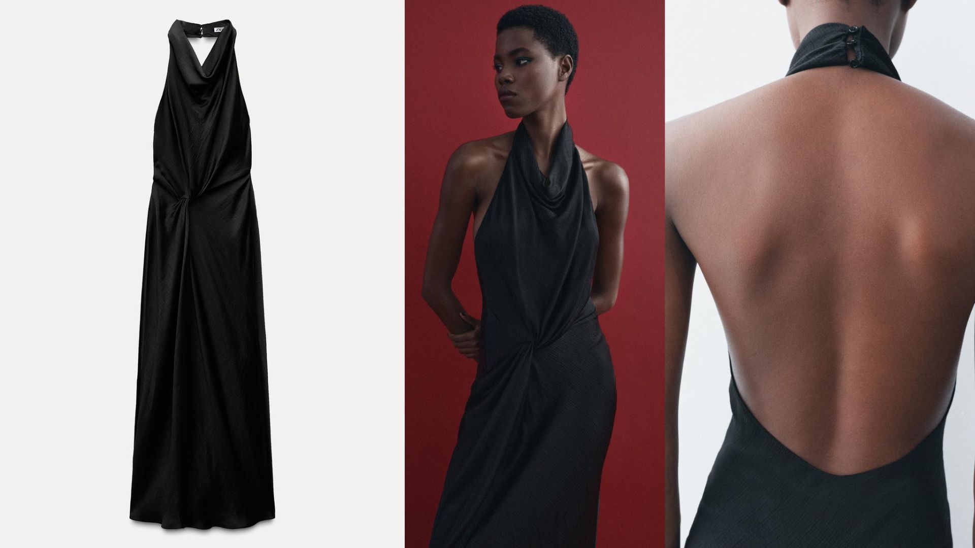 Long Halter Dress (Image via Zara)