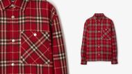 Check Wool Overshirt (Image via Burberry)