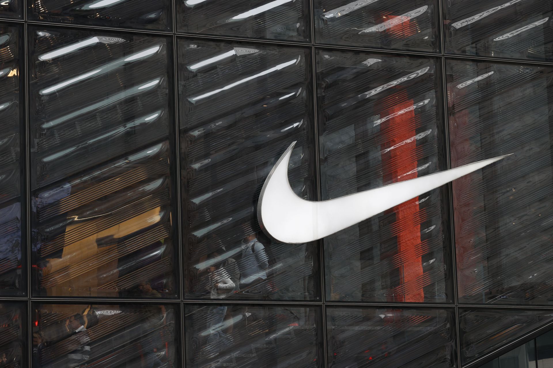 Nike Logo - Source: Getty. (Photo by Aaron M. Sprecher/Getty Images)