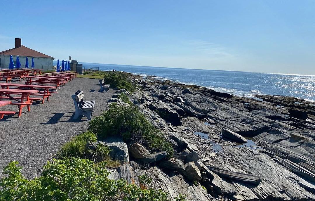 View from The Lobster Shack @ Two Lights. (Image via Instagram/@lobstershacktwolights)