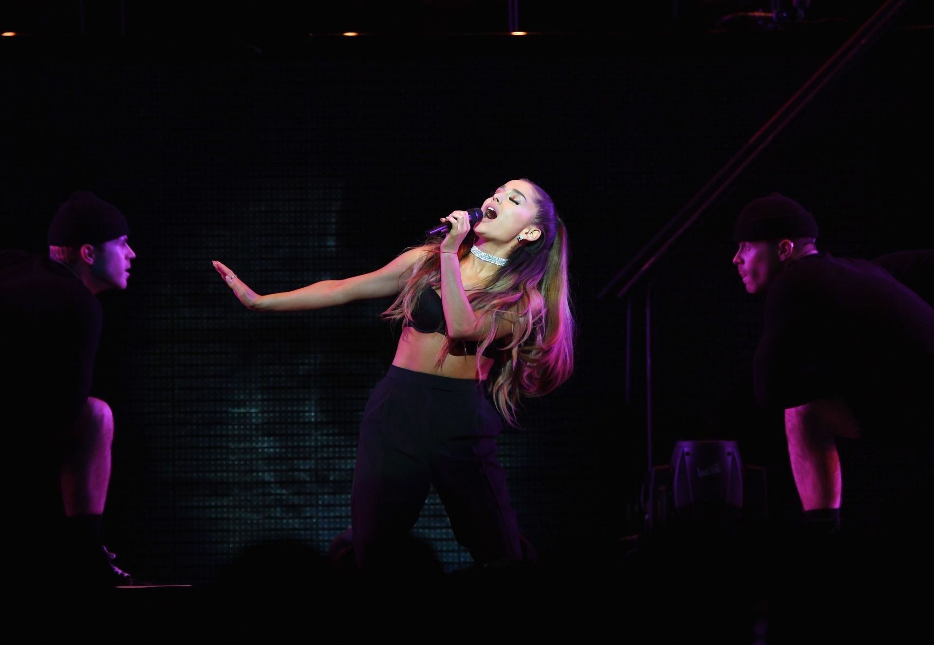 T-Mobile Arena Opening Celebration Concert With Nicki Minaj &amp; Special Guest Ariana Grande - Source: Getty