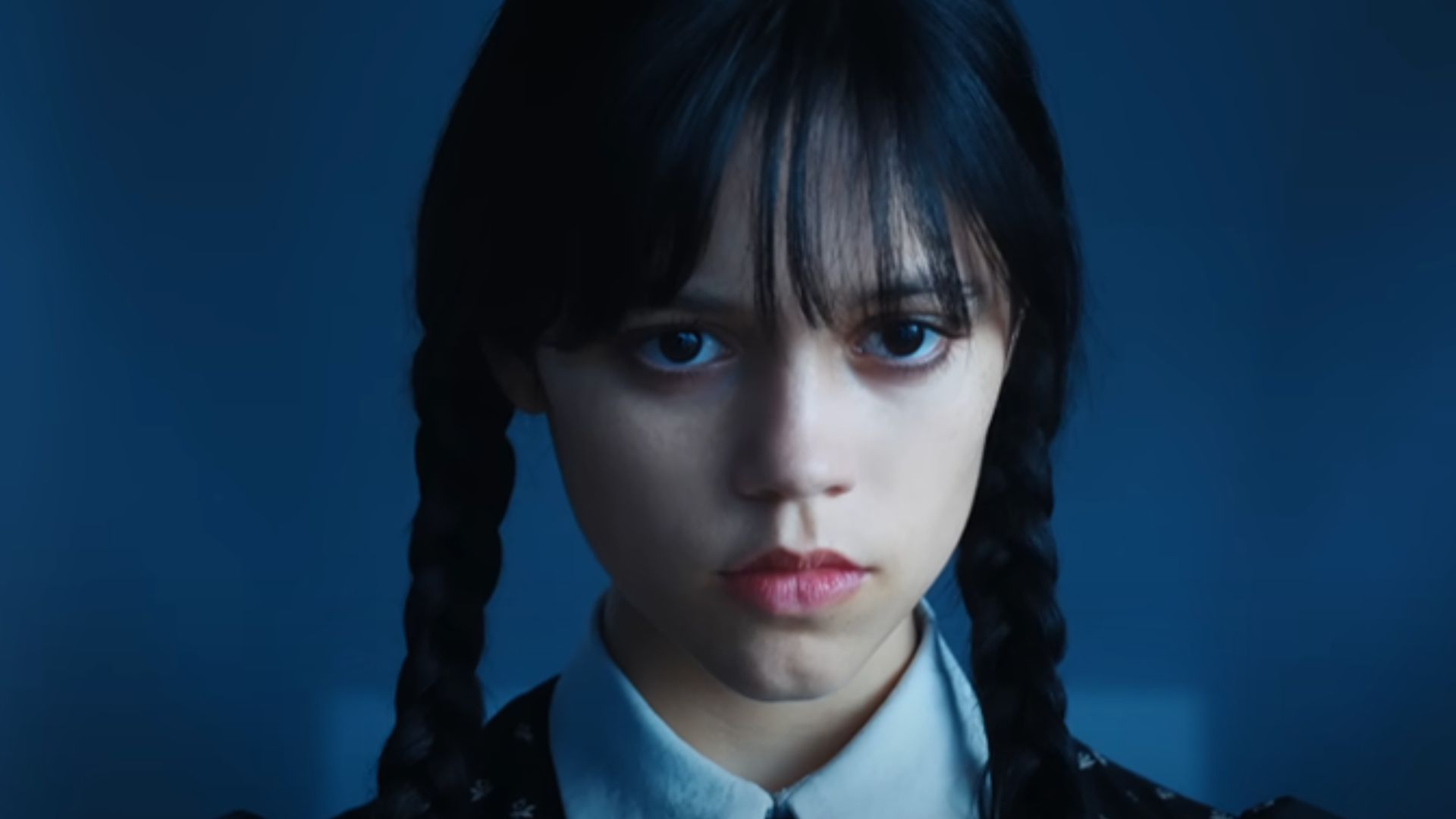 Jenna Ortega in Wednesday | Image via Netflix YouTube