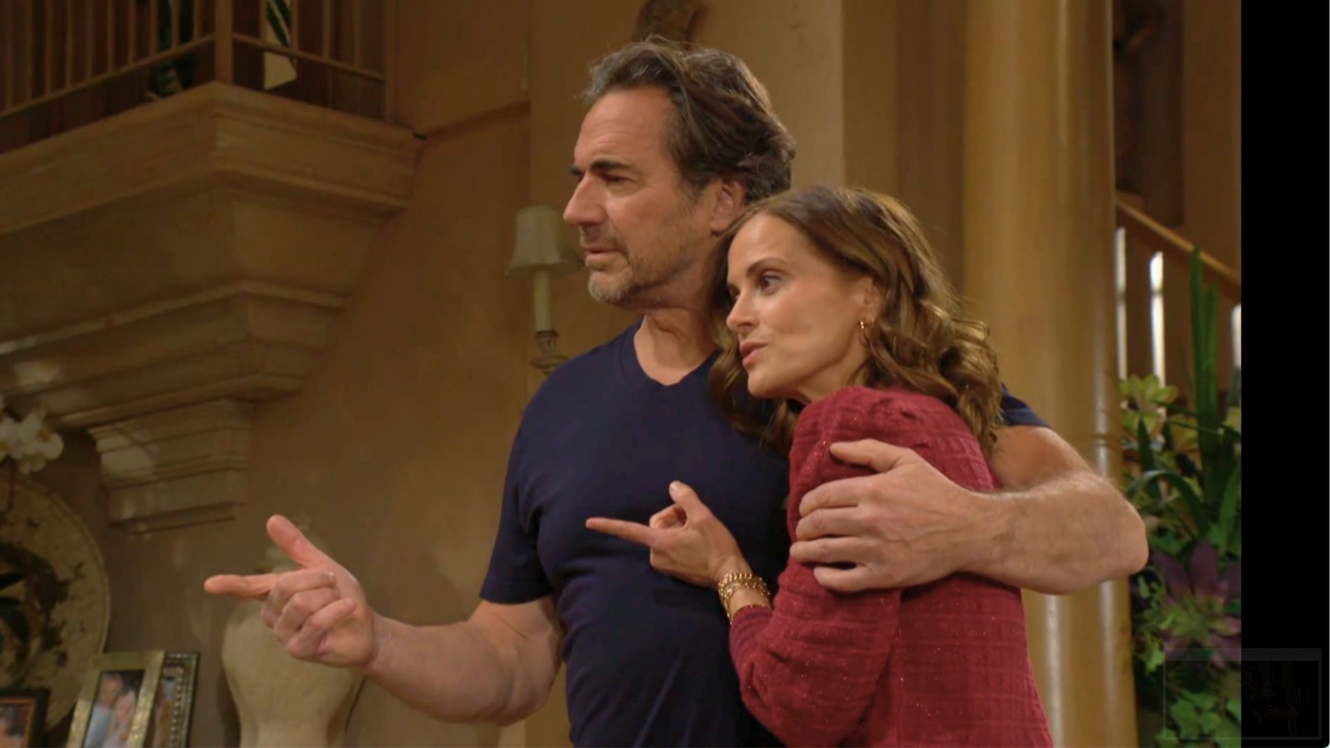 Taylor and Ridge synchronize themselves on The Bold and the Beautiful | Image: CBS