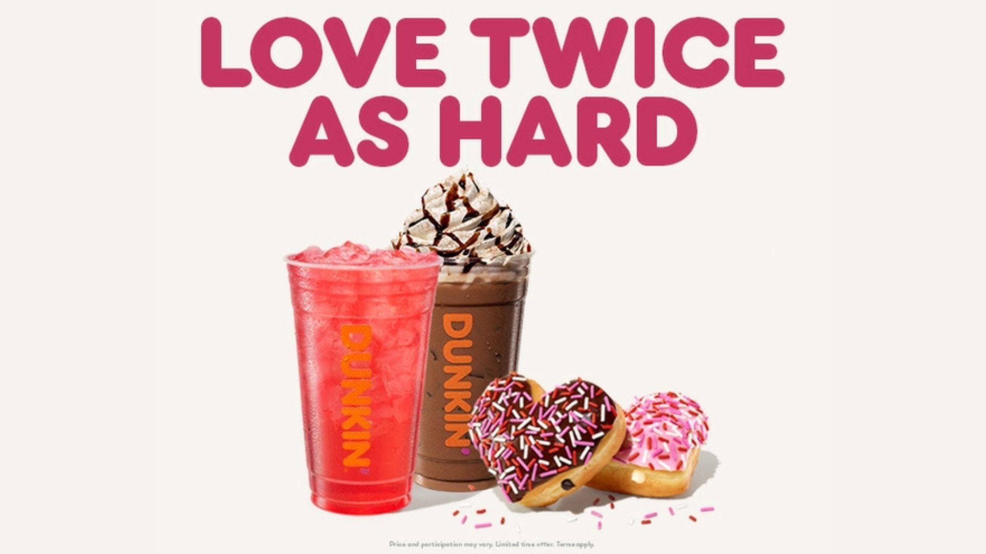 Dunkin&#039; Valentine&#039;s Day (Image via Dunkin&#039;)