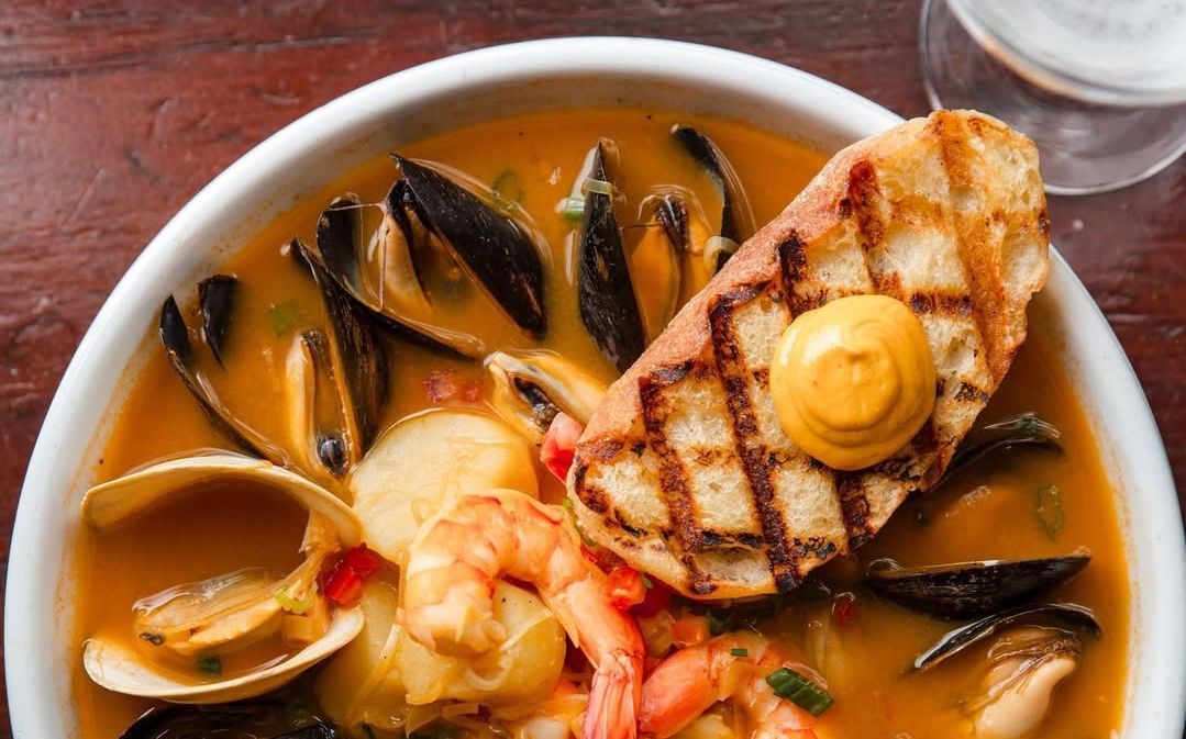 Bouillabaisse from Hank&#039;s Seafood Restaurant. (Image via Instagram/@hanksseafood)