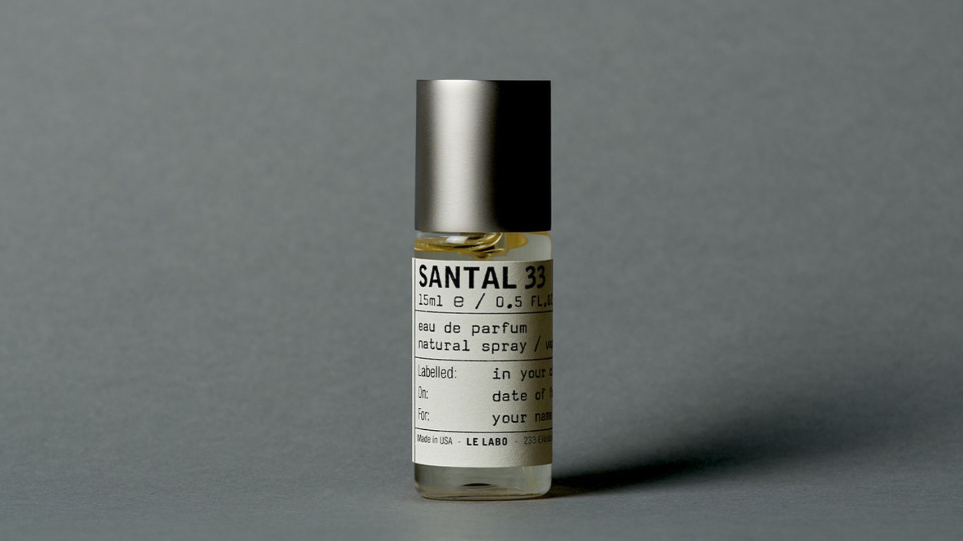 Le Labo Santal 33 Eau de Parfum (Image via Le Labo)