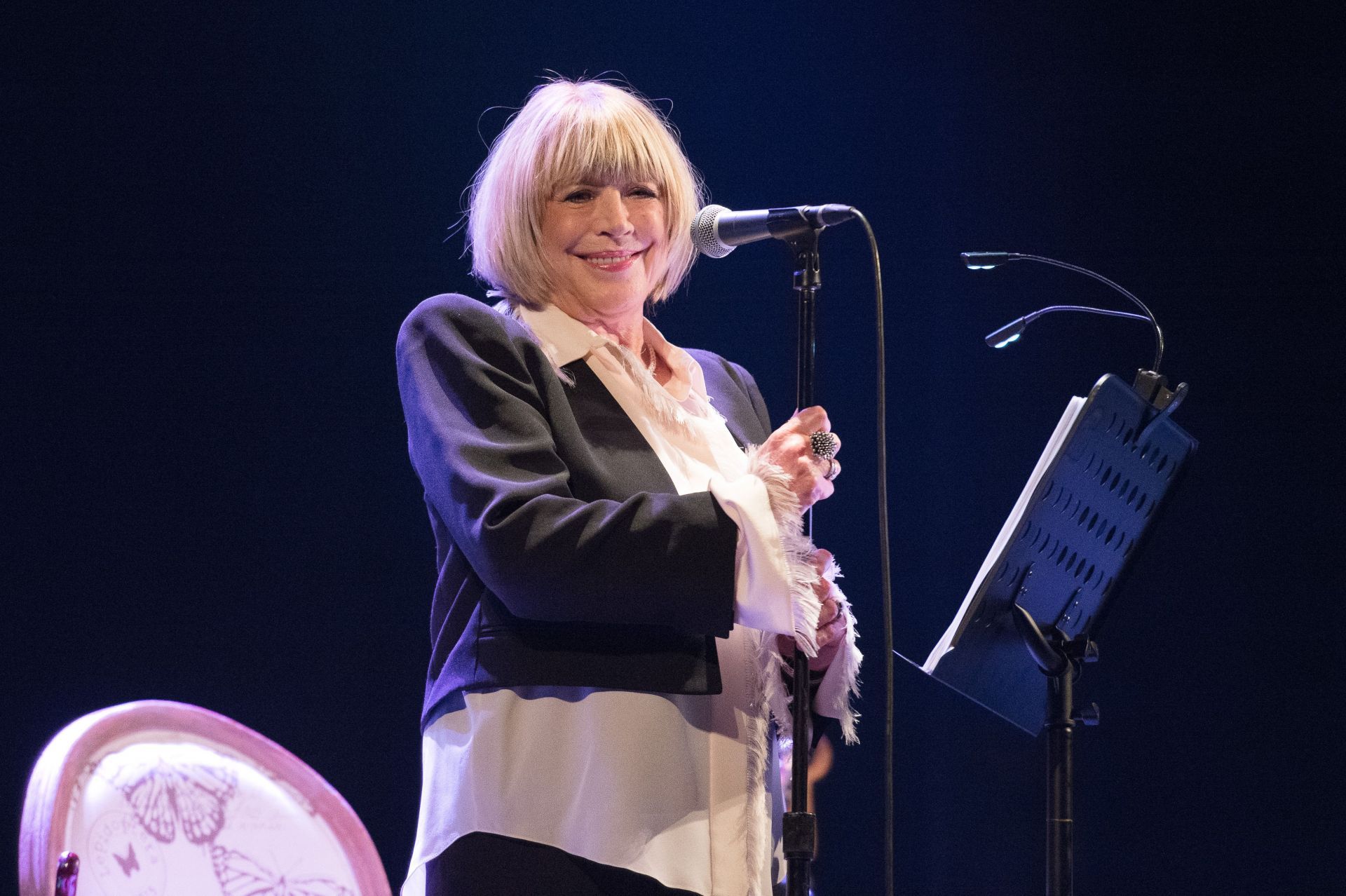 Marianne Faithfull  Perfoms at Le Trianon - Source: Getty