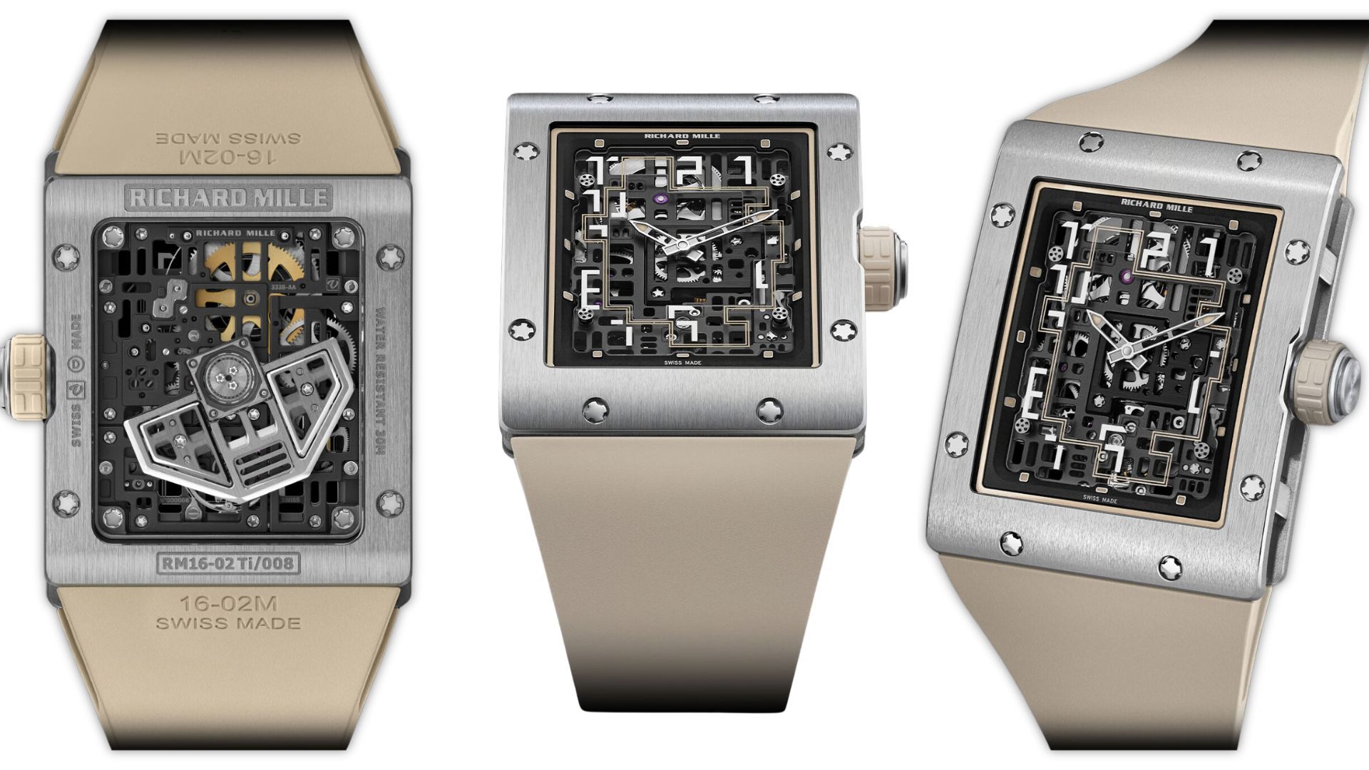 Richard Mille has unveiled its latest watch model, the RM 16-02 Automatic Extraflat Watch (Image via Richard Mille)