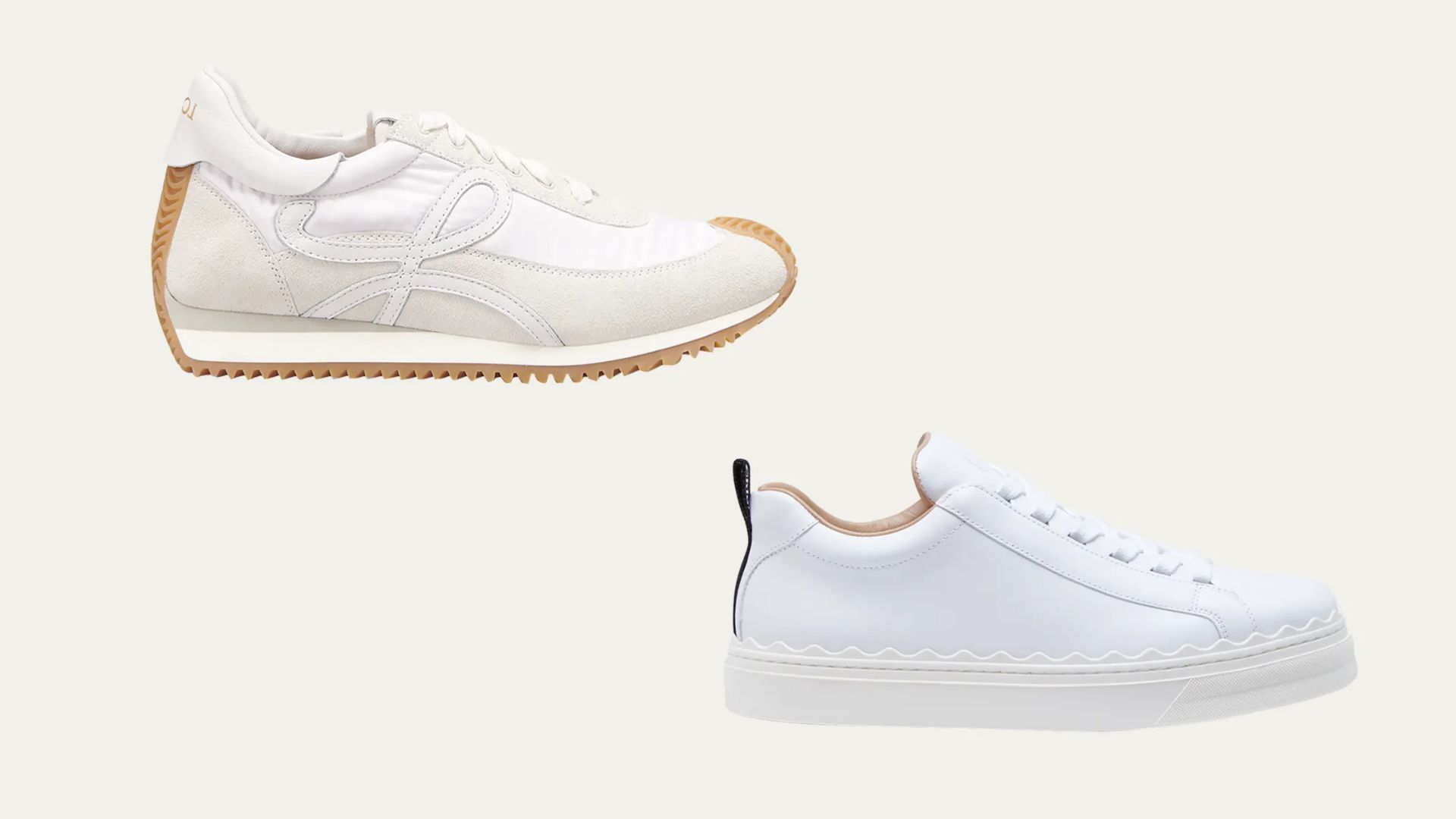 White Sneakers (Image via Bergdorf Goodman)