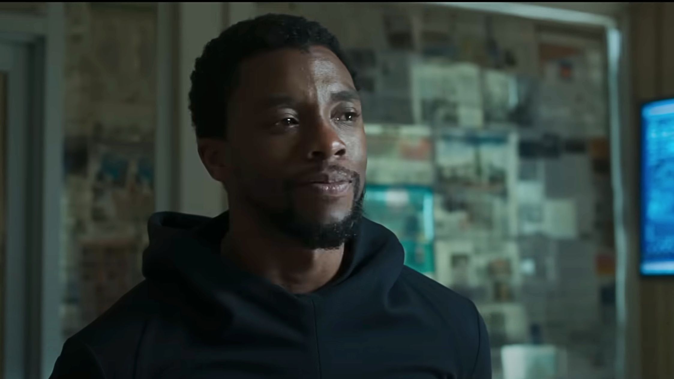 Chadwick Boseman as T&#039;Challa (Image via YouTube/@marvel)