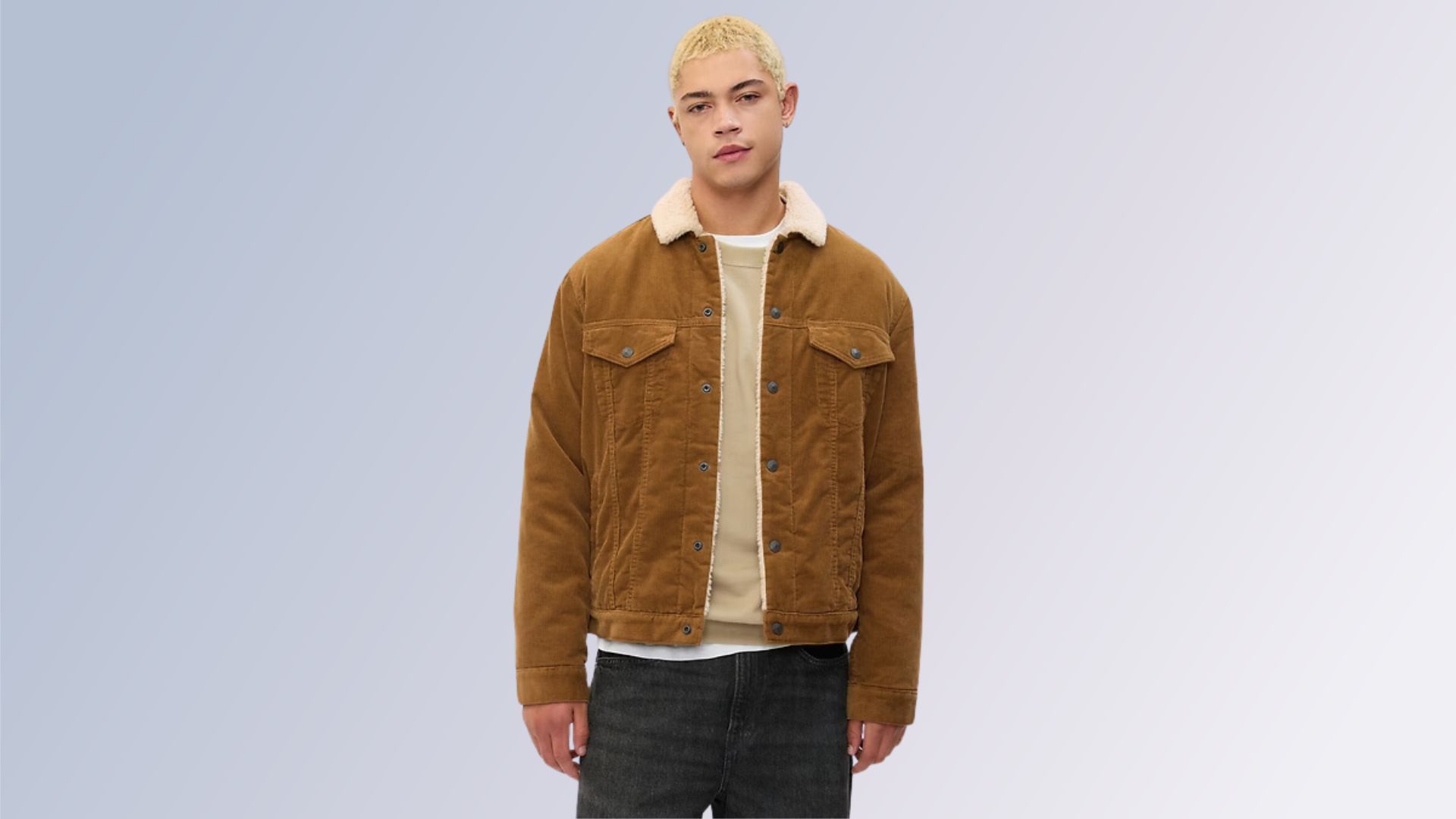 Sherpa-Lined Icon Corduroy Jacket ( image via gapfactory.com)