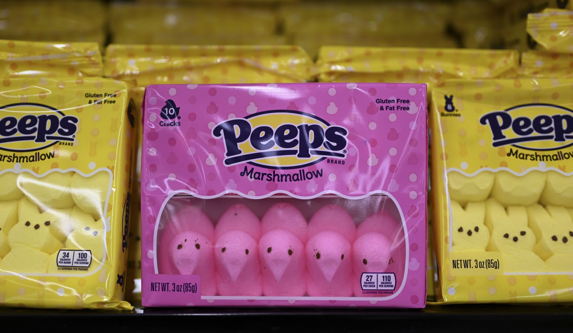 Some colored Peeps contain controversial red dye No. 3 - Source: Getty