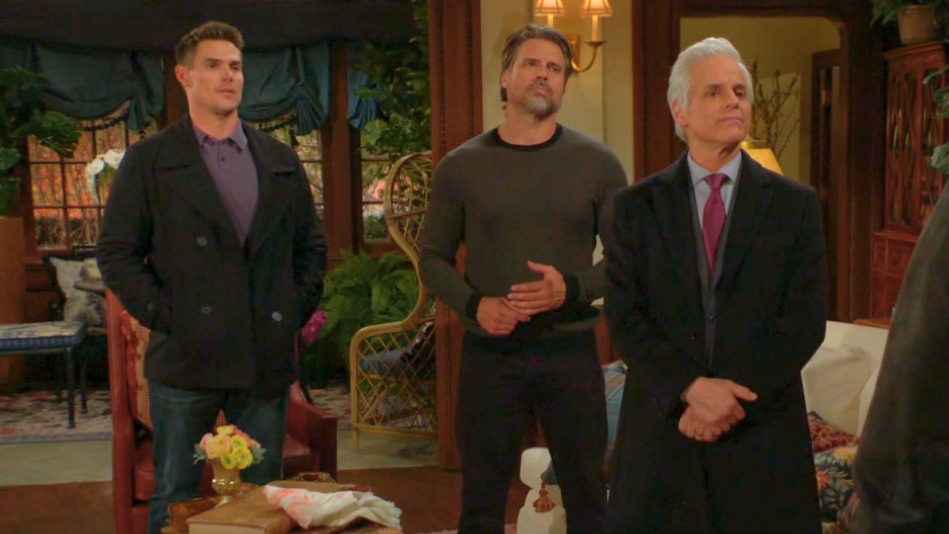 Nick, Adam, and Michael on The Young and the Restless | Image: CBS