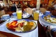 Story is about a cook's walk through Tijuana, Mexico. Photograph breakfast at Sanborn's, then resear - Source: Getty