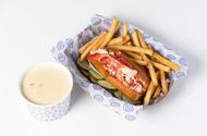 Lobster Rolls and fries from Bob's Clam Hut- Kittery. (Image via Instagram/@bobsclamhut)