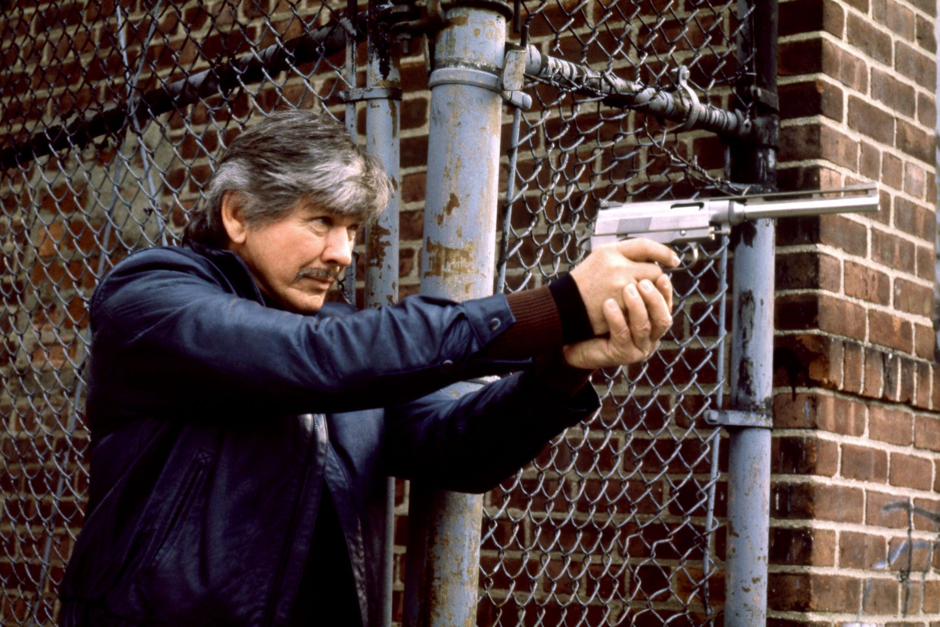 Charles Bronson In &#039;Death Wish 3&#039; - Source: Getty